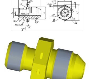 3D модель Переходники ГОСТ 20195-74