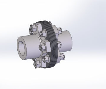 3D модель Муфта конвейера МУ-11