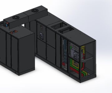 3D модель ГРЩ-5000-0,4кВ (Главный распределительный щит)