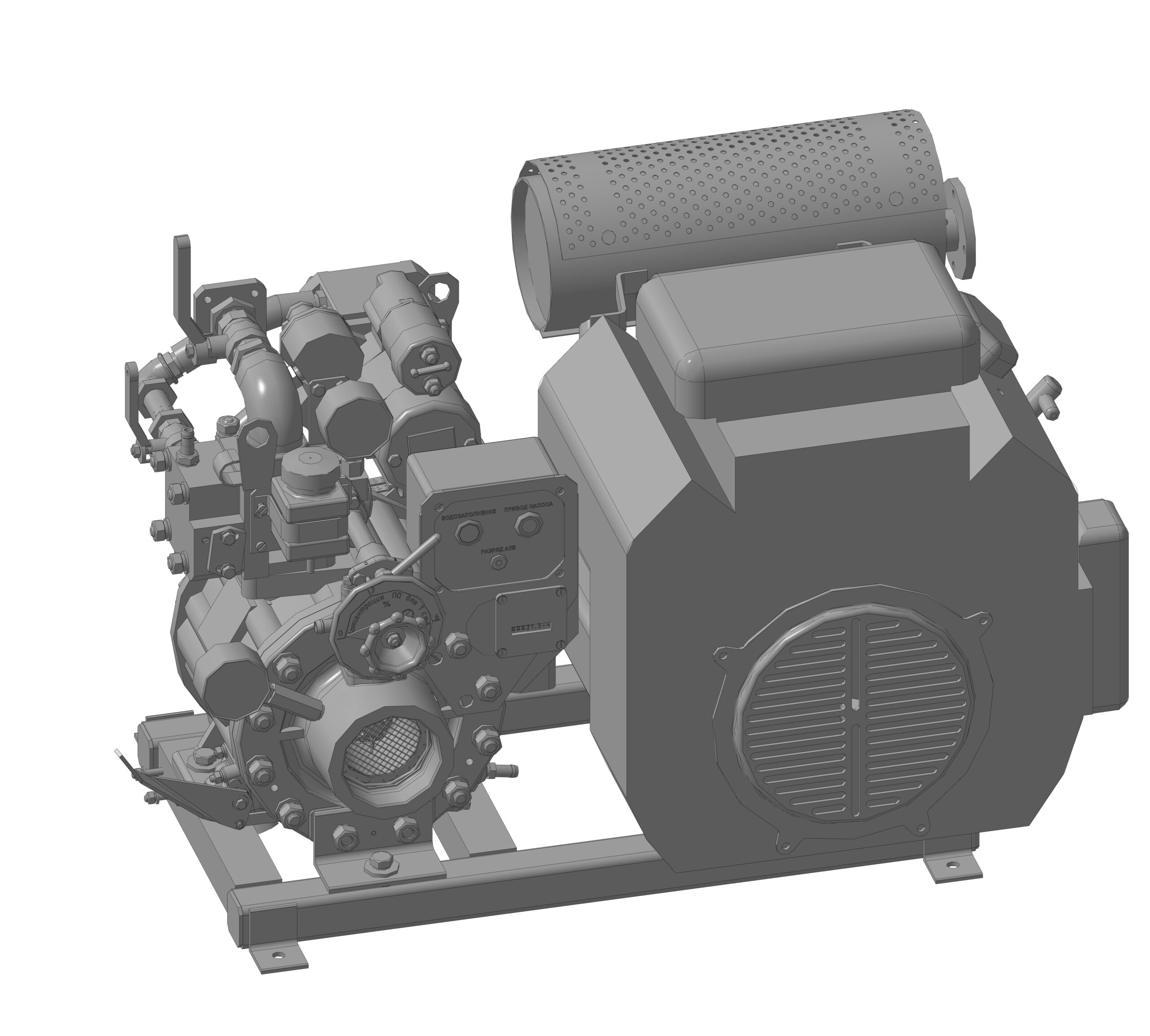 3D модель Мотонасос МНПВ 90/300