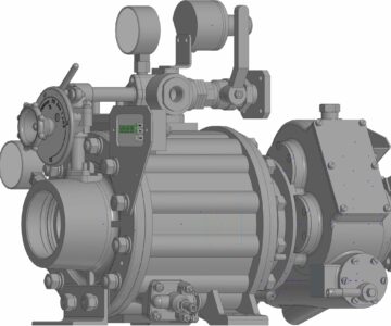 3D модель Насос пожарный высокого давления НЦПВ-4/400