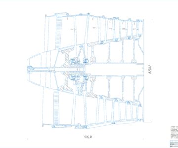 Чертеж Р29Б-300 расчёт лопатки и диска КНД