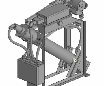 3D модель Установка обеззараживания воды АКВАЛИТ - 1ЖТ.02