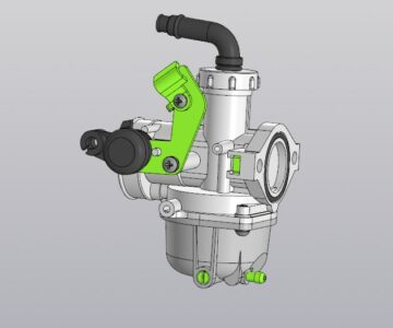 3D модель Карбюратор  для двигателя 139-152FMI