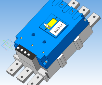 3D модель Выключатель автоматический ВА53-41
