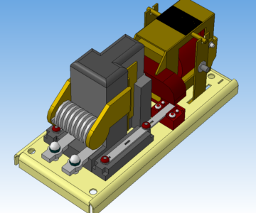 3D модель Контактор КМ42V2