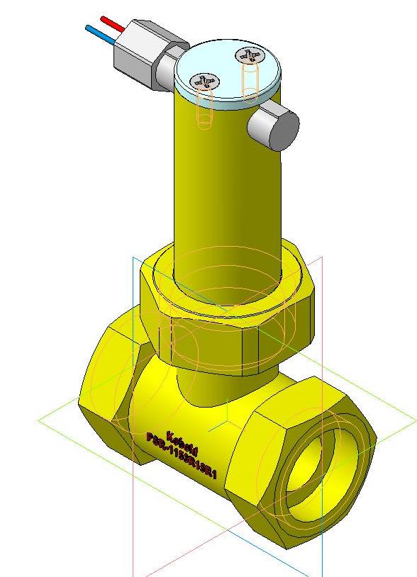 3D модель Реле потока Kobold PSR-1115R15R1