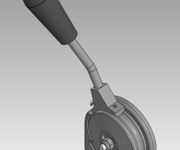 3D модель Привод акселератора 103F-DX, Treeffe SRL