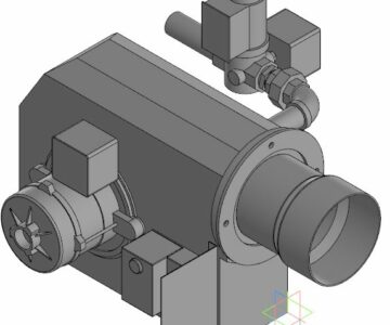 3D модель Горелка Garmiran GNG 90/3