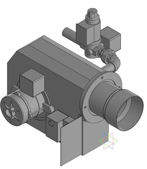 3D модель Горелка Garmiran GNG 90/3