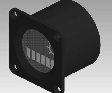 3D модель Счетчик моточасов 12V ДЗ-98В.41.01.210-07 ЯНТАРЬ-ТЕХПРИБОР СВН-2-01