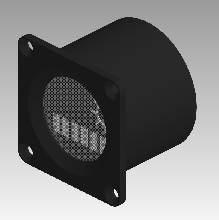 3D модель Счетчик моточасов 12V ДЗ-98В.41.01.210-07 ЯНТАРЬ-ТЕХПРИБОР СВН-2-01