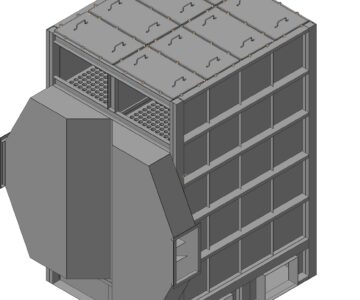 3D модель Воздухоподогреватель