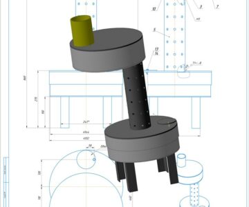 3D модель Печь на отработке для небольшого помещения до 30м2