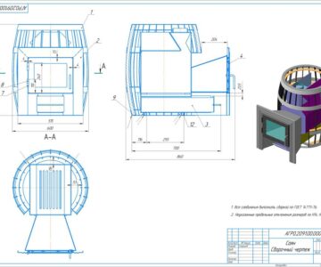 3D модель Банная печь "Саян"