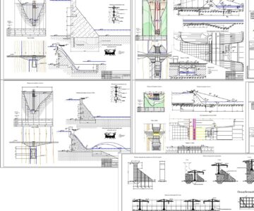 Чертеж Материалы по гидротехническому строительству