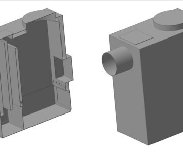 3D модель Котел длительного горения на твердом топливе до 130м/кв