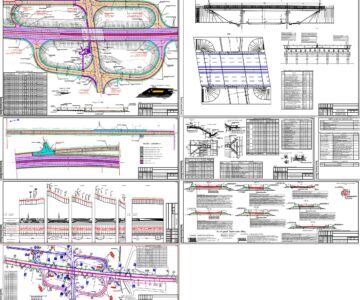 Чертеж Ремонт транспортной развязки