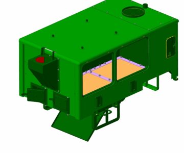 3D модель Кухня полевая КП-125 (модуль)