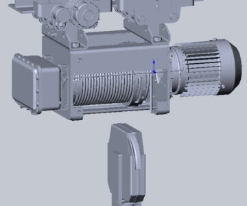 3D модель 3D Модель электротали VHVATADBB6522TpE217FNSEx