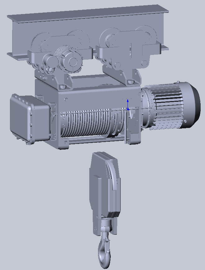 3D модель 3D Модель электротали VHVATADBB6522TpE217FNSEx