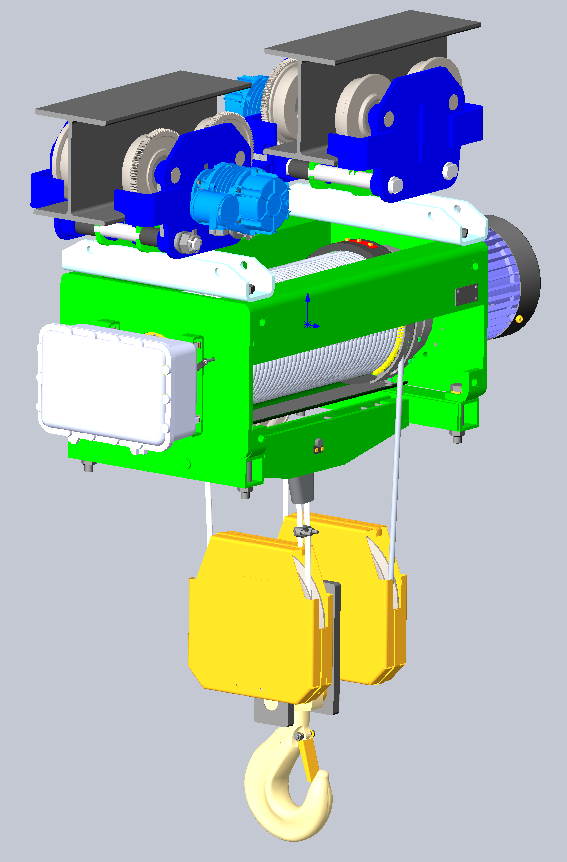 3D модель 3D Модель электротали VHVATBB6542TpE317FNSEx