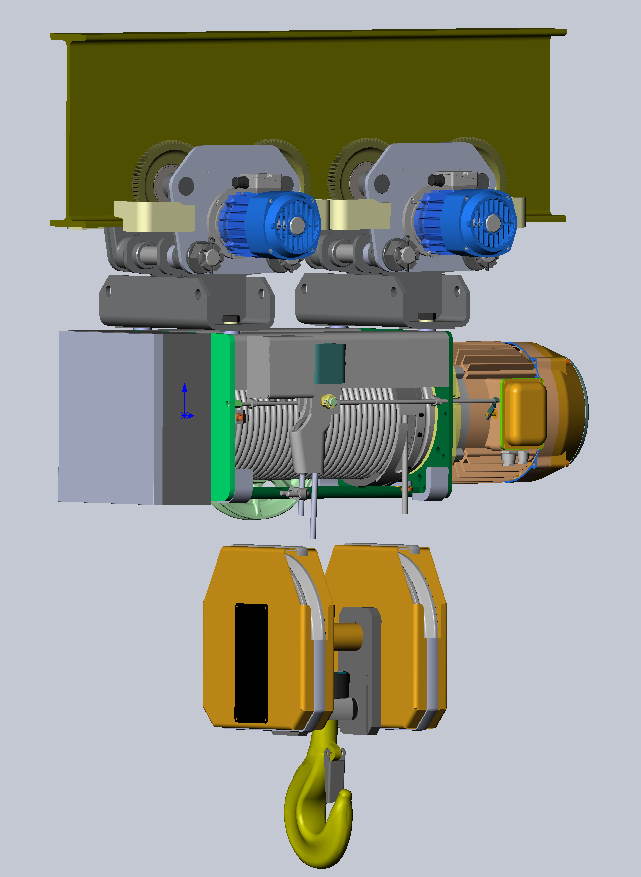 3D модель 3D Модель электротали HVATB4511E306NS