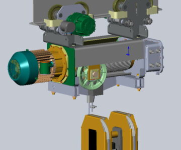 3D модель 3D Модель электротали VHVAT4521TpE306NSEx