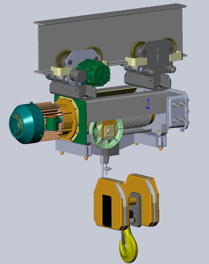 3D модель 3D Модель электротали VHVAT4521TpE306NSEx