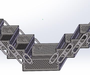 3D модель Металлический ящик для инструментов