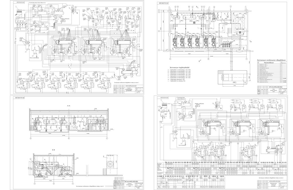Чертеж Расчет и проектировка аммиачной холодильной установки