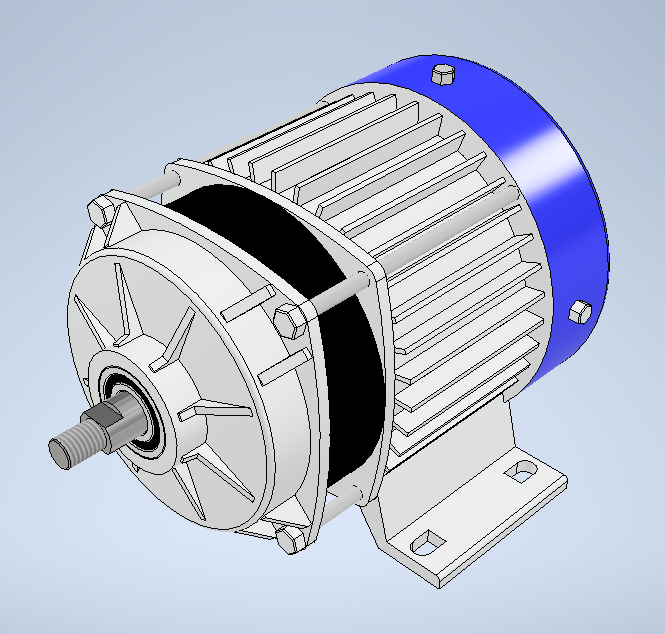 3D модель Электродвигатель BM1418ZXF