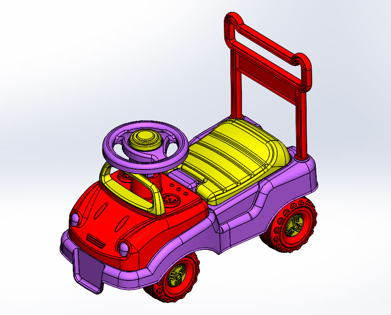 3D модель Каталка Спорт