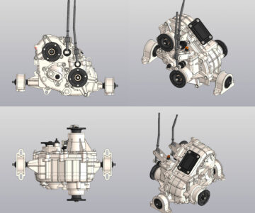 3D модель Коробка раздаточная ВАЗ-21213