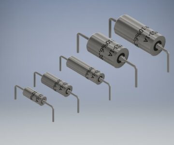 3D модель Конденсаторы К53-1А вся номенклатура корпусов 3.2x7.5; 4x10; 4x13; 7x12; 7x16