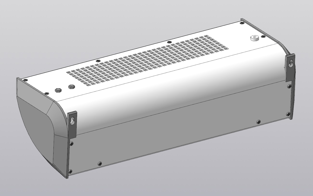 3D модель Тепловая завеса Ballu BHC-L05S02-S