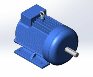 3D модель Электродвигатель MTKF 211-6