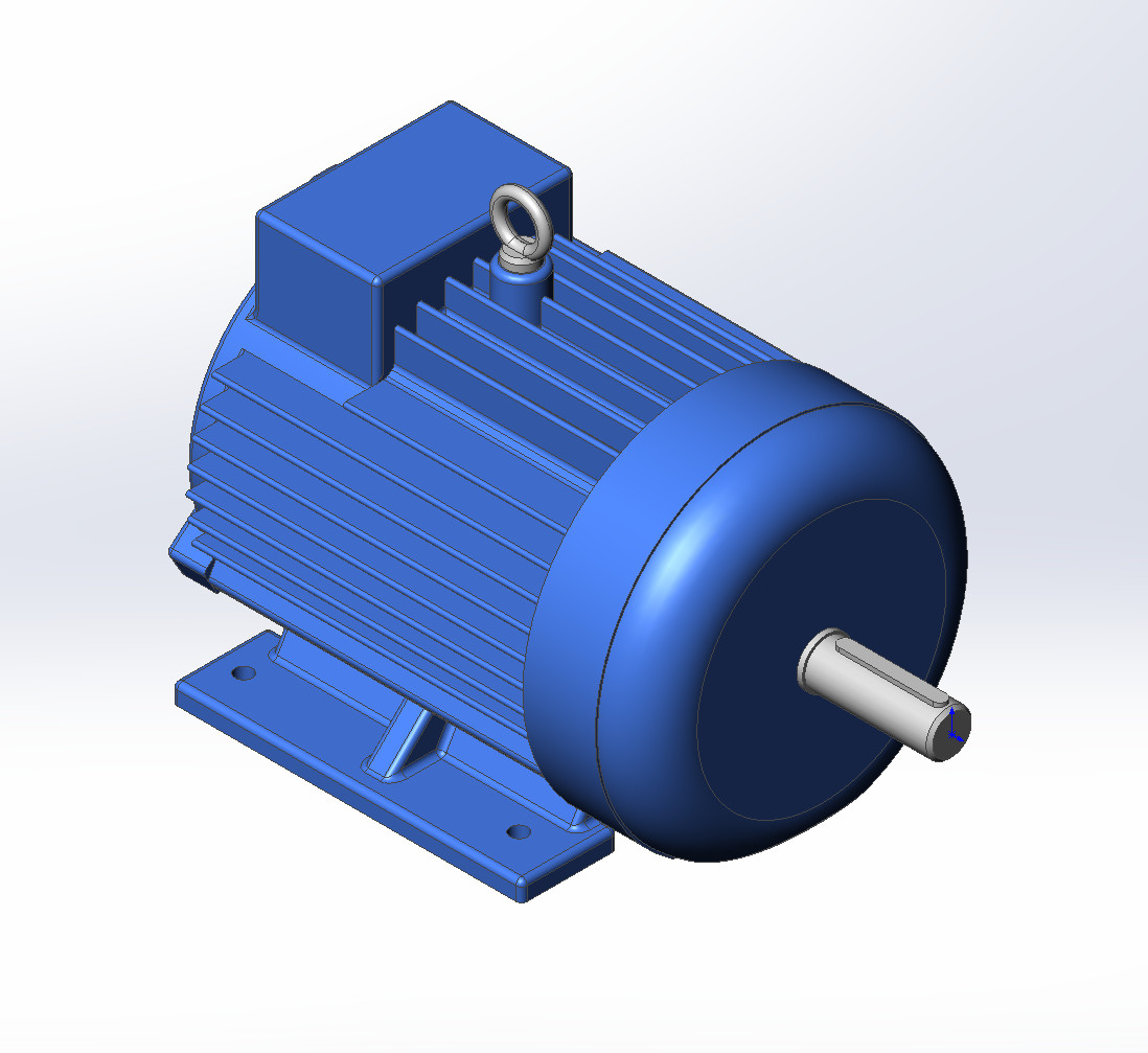 3D модель Электродвигатель MTKF 211-6