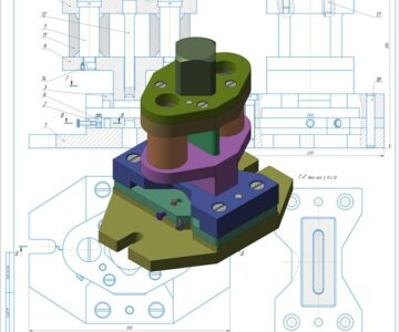 3D модель Штамп для изготовления фанерных решеток (задание №12 из альбома В.В. Рассохина)