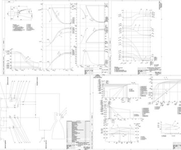 Чертеж Проектирование жидкостного ракетного двигателя (прототип: РД-114)