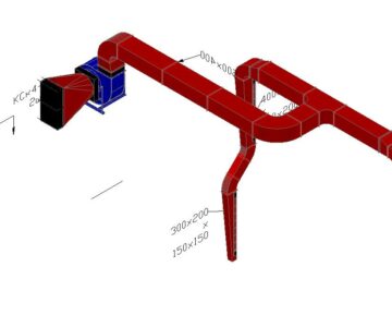 3D модель Тепловая завеса