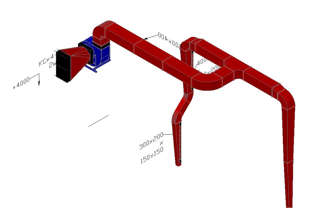 3D модель Тепловая завеса