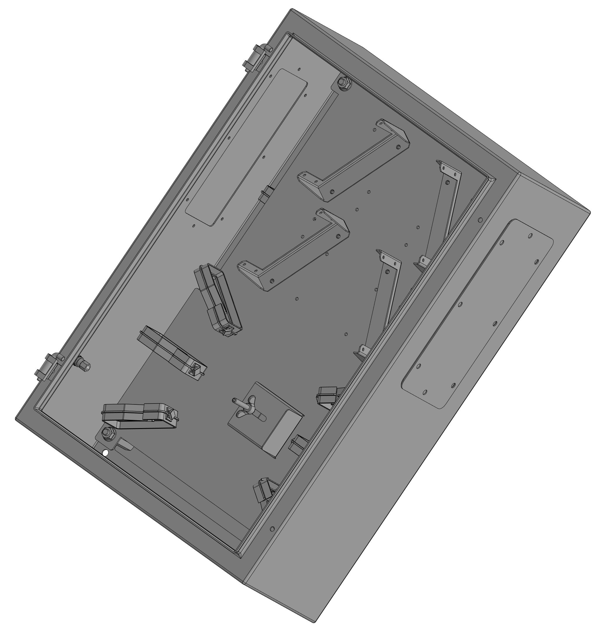 3D модель Шкаф для распайки оптоволокна