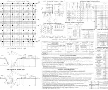 Чертеж Технология бетонных работ (курсовая работа)