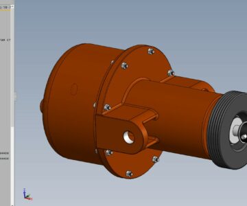 3D модель Цилиндр тормозной ТРЦ-10-75