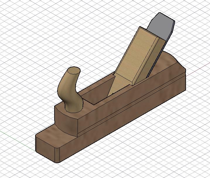 3D модель Шерхебель