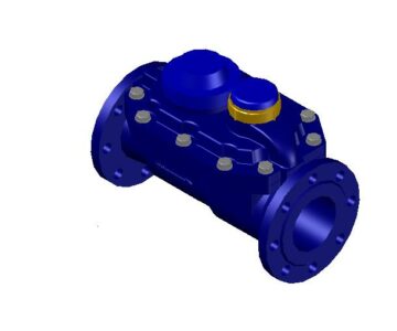 3D модель 3D водомер GROEN Ø80