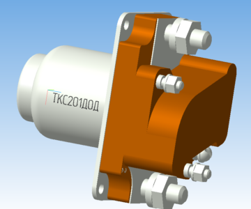 3D модель Контактор ТКС201ДОД