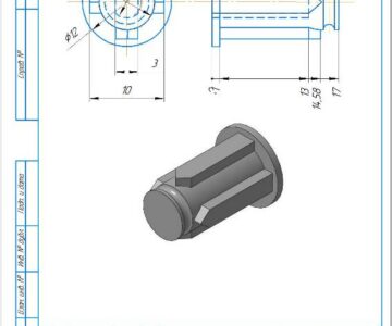 3D модель Муфта блендера Braun