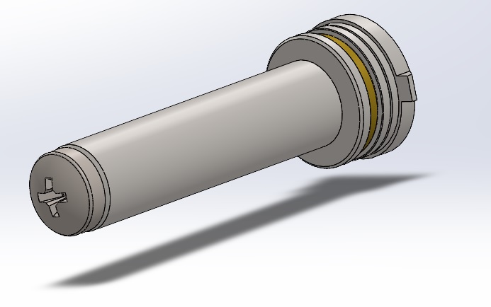 3D модель Направляющая пружины гирбокса AEG V.2